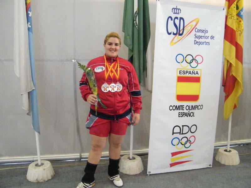 Mercedes Archanco y David Rubio consiguen seis medallas en el Campeonato de España de La Coruña